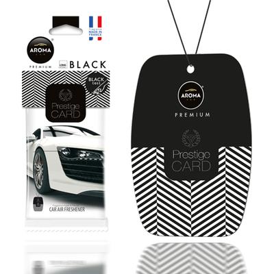 Auto gaisa atsvaidzinātājs AROMA PRESTIGE CARD Black