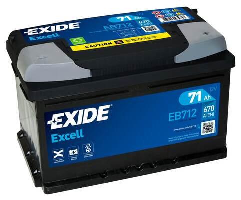 AKB EXIDE 12V 71Ah 670A