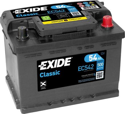 AKB EXIDE 12V 54Ah 500A