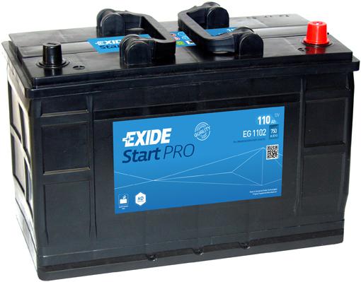 EXIDE 110AH 750A 349X175X235 P