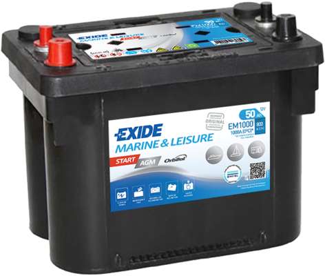 AKB EXIDE 12V 50Ah 800A