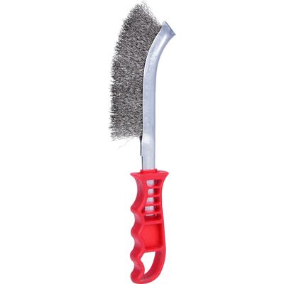 KS Tools universāla nerūsējoša tērauda stieples suka 250mm.