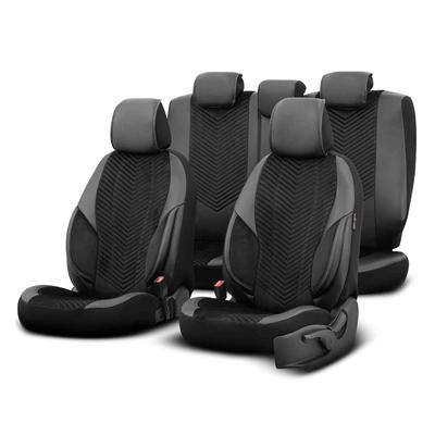 Auto sēdekļu pārvalku kompl.OTOM ADVANCED 204 BLACK BABYF.3-ZIP