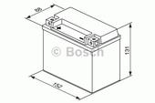 AKB BOSCH AGM 12V 10Ah 150 A(EN) 150x87x130