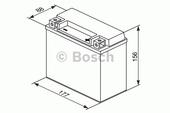 AKB BOSCH AGM 12V 18Ah 250 A(EN) 175x87x155