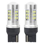 LED CANBUS spuldze T20 7440 W21W 24SMD 3030 balta 12/24 V