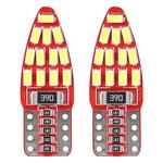 LED CANBUS spuldze T10e W5W 24SMD 3014 balta 12 V