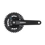 Klaņu komplekts Shimano M315 2x8 36/22T 175mm.      