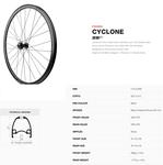 Ratu komplekts RODI Cyclone  100/142x12 (Road/Gravel)