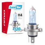 Halogēna spuldze H4 12 V 60/55 W LumiTec Super White +120%