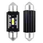 LED CANBUS spuldze C5W/C10W/C3W 1SMD 1860 UltraBright 36 mm balta 12/24 V
