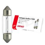 Halogēna spuldzes C10W 12 V 31 mm, 10 gab.