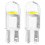 LED spuldze T10 W5W COB HPC balta 12 V