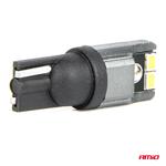 LED CANBUS spuldze T10 W5W/W10W 4SMD 3020 balta 12/24 V