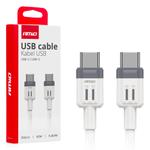 FullLINK USB-C–USB-C kabelis 60 W, 100 cm