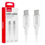 FullLINK USB-C–USB-C kabelis 60 W, 100 cm