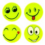 Fluorescējošu uzlīmju komplekts SMILE