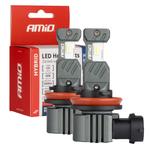 LED auto spuldzes Hybrid H8/H9/H11/H16 CANBUS 60 W 6000 K