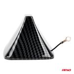 Haizivs spuras tipa auto antena, karbona