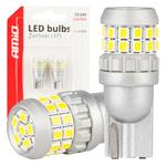 LED CANBUS spuldze T10 W5W 30SMD 2016 balta 12/24 V