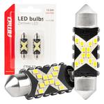 LED CANBUS spuldze C5W 12SMD 2016 41 mm balta 12/24 V