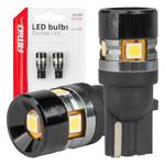 LED CANBUS spuldze T10 W5W 5SMD 3030 balta 12/24 V