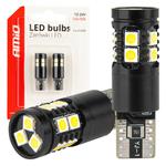LED CANBUS spuldze T10 W5W 13SMD 3030 balta 12/24 V