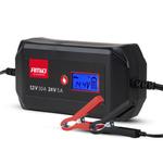 Digitālais akumulatoru lādētājs STD/GEL/AGM/WET 12/24 V, maks. 10 A