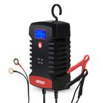 Digitālais akumulatoru lādētājs AGM/GEL/STD/LiFePO4 PRO HOOK 6/12 V, maks. 6 A