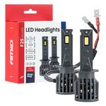 LED auto spuldzes F25 Silver Full CANBUS H1 54 W 12/24 V