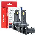 LED auto spuldzes F25 Silver Full CANBUS HB4 9006 52 W 12/24 V