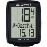 Velodators Sigma BC 7.16 melns 