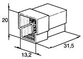 Korpusi klemmītēm1.5-2.5mm2