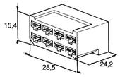 Korpusi klemmītēm1.0-2.5mm2