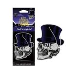 Auto gaisa atsvaidzinātājs AROMA CAR MUERTOS Skull in Hat Black Oud