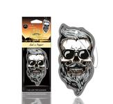 Auto gaisa atsvaidzinātājs AROMA DIA DE LOS MUERTOS Oud&Pepper Skull
