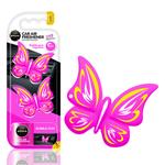 Auto gaisa atsvaidzinātājs AROMA FANCY SHAPES BUTTERFLY Bubble Gum