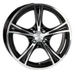 ACC Viper Black Polished 73,1 17x7 5x114,3 Offset 40