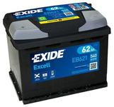 AKB EXIDE 12V 62Ah 540A