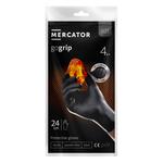 Mercator GoGrip nitrila cimdi, melni, XL izmērs, 4 gab.