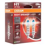 Halogēna spuldzes Osram H1 Night Breaker Unlimited 12 V 55 W, 2 gab.