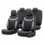 Auto sēdekļu pārvalku komplekts OTOM INDIVIDUAL 203, melns/zils, 3-ZIP