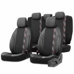 Auto sēdekļu pārvalku komplekts OTOM HORIZON 1801, sarkans, 3-ZIP